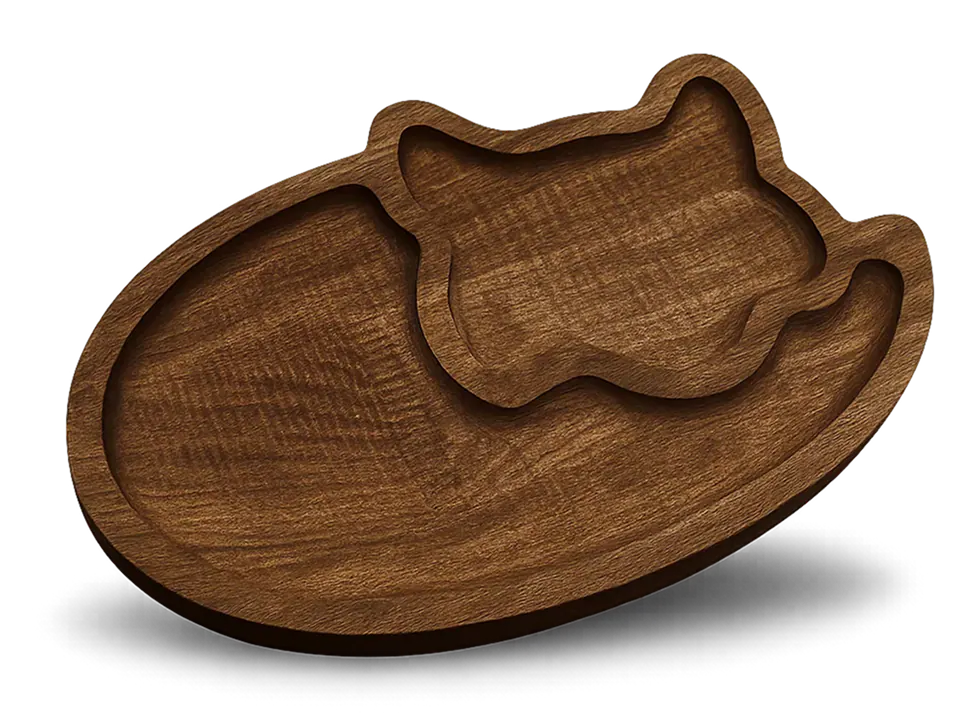 Hero wooden platter
