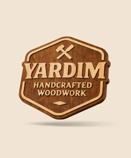 Custom engraved wooden tile